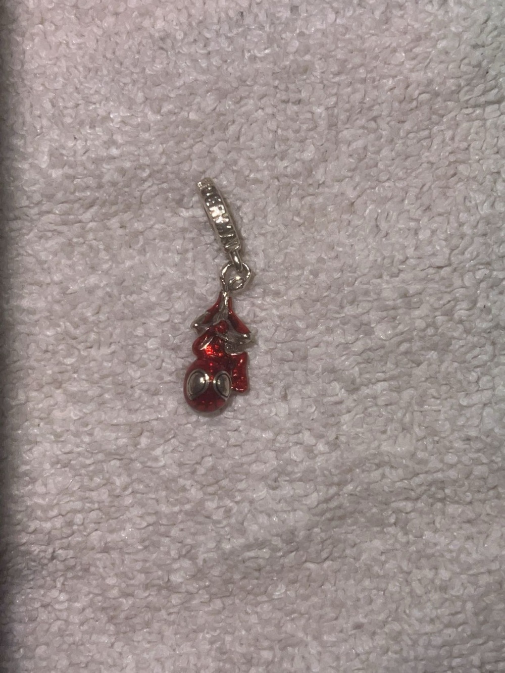 Pandora Red Enamel Drop Charm Pendant - Women Jewelry
